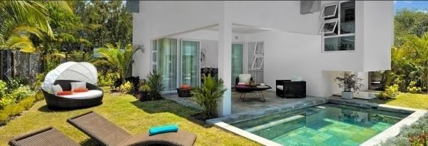 So Beach Villa In Situ Roches Noires Camera foto